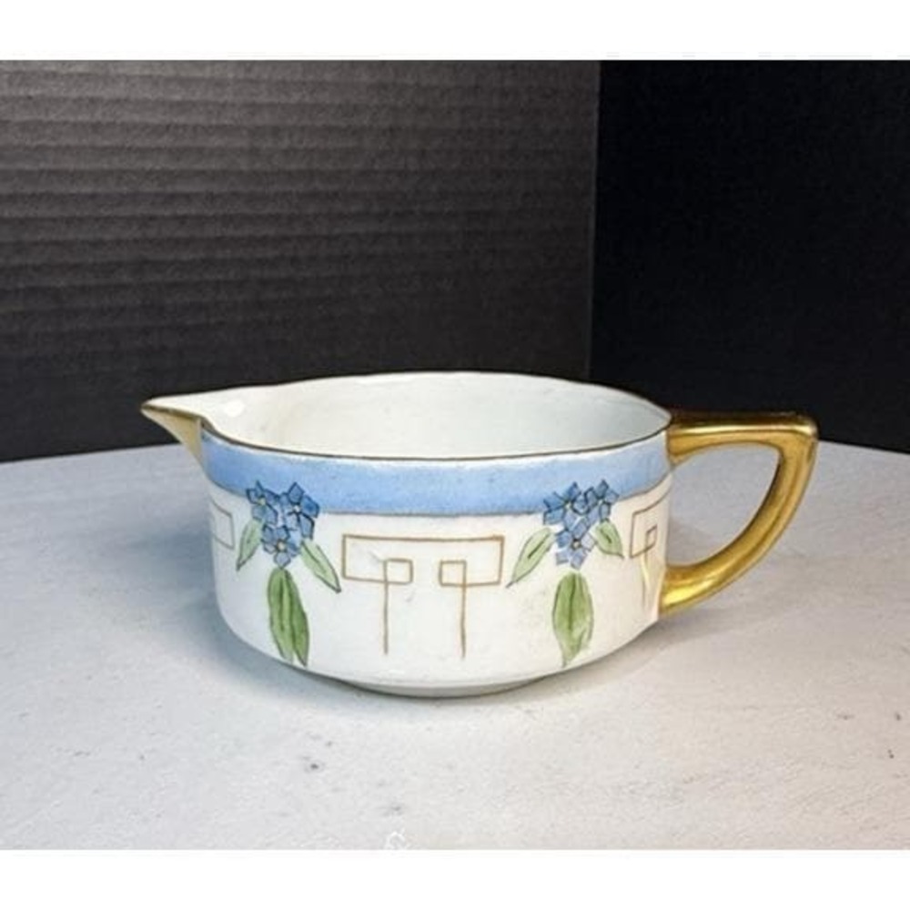 Antique Bernardaud B & Co Limoges France Porcelain Art Deco Creamer c1900-1914